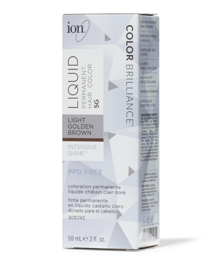 5G Light Golden Brown Permanent Liquid Hair Color
