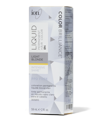 8N Light Blonde Permanent Liquid Hair Color