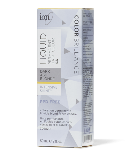 6A Dark Ash Blonde Permanent Liquid Hair Color