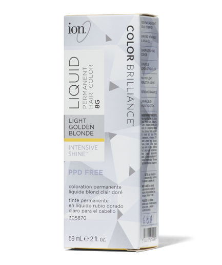 8G Light Golden Blonde Permanent Liquid Hair Color