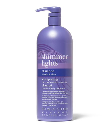 Shimmer Lights Conditioning Purple Shampoo for Blonde & Silver 31.5 oz.