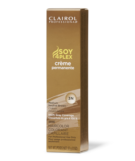 3N Medium Neutral Brown Permanent Cr√®me Hair Color