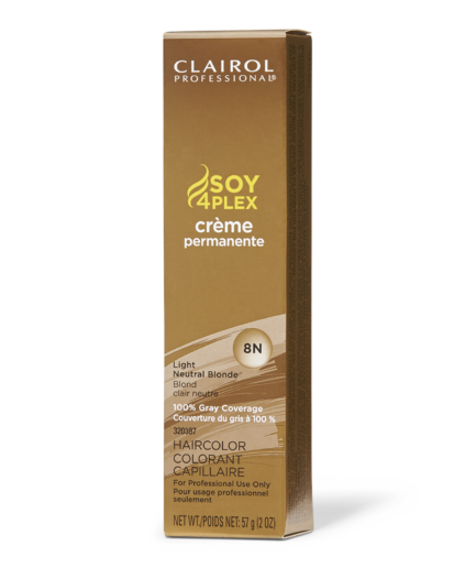 8N Light Neutral Blonde Permanent Cr√®me Hair Color
