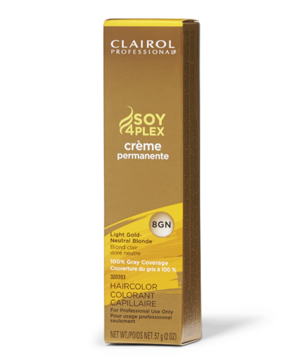 8GN Light Gold Neutral Blonde Permanent Cr√®me Hair Color