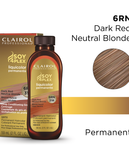 6RN/31R Dark Red Neutral Blonde LiquiColor Permanent Hair Color