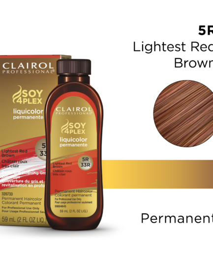 5R/33R Lightest Red Brown LiquiColor Permanent Hair Color