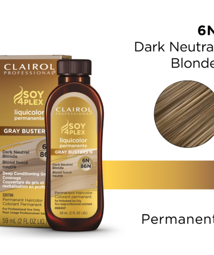 6N/86N Dark Neutral Blonde LiquiColor Permanent Hair Color