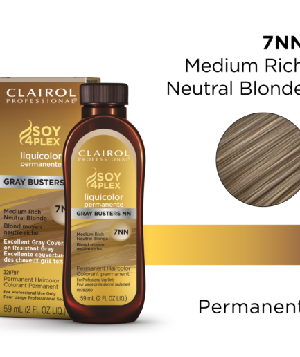 7NN Medium Rich Neutral Blonde LiquiColor Permanent Hair Color