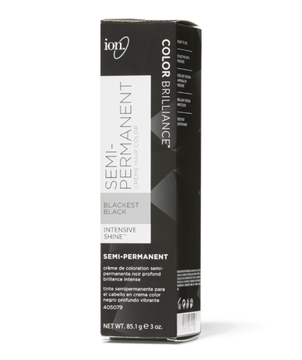 Blackest Black Semi Permanent Hair Color