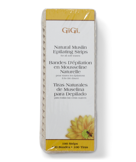 Natural Small Muslin Epilating Strips