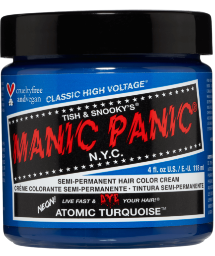 Atomic Turquoise Semi Permanent Cream Hair Color