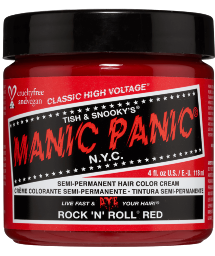 Rock 'N Roll Red Semi Permanent Cream Hair Color
