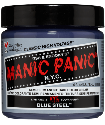 Blue Steel Semi Permanent Cream Hair Color
