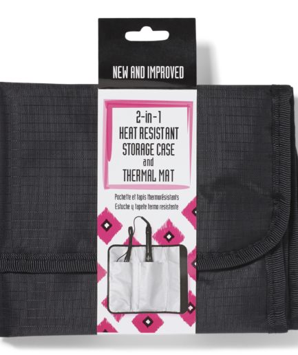 Heat Resistant Storage Case & Thermal Mat-Black