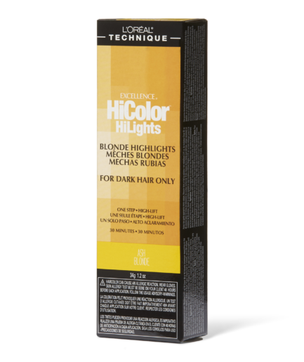 HiColor Blonde HiLights Ash Blonde Permanent Creme Hair Color