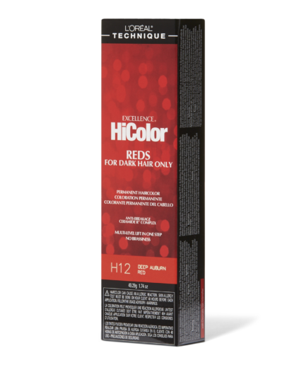 Deep Auburn Red Permanent Creme Hair Color
