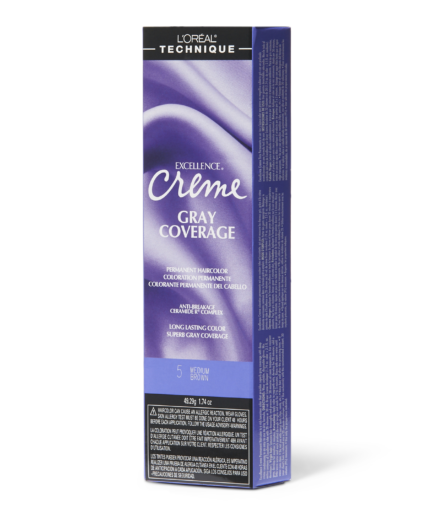 5 Medium Brown Permanent Creme Hair Color