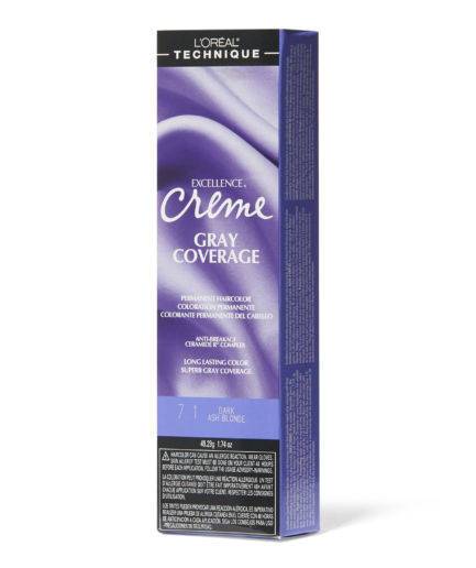 7.1 Dark Ash Blonde Permanent Creme Hair Color