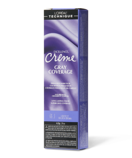 6 1/2.3 Lightest Golden Brown Permanent Creme Hair Color