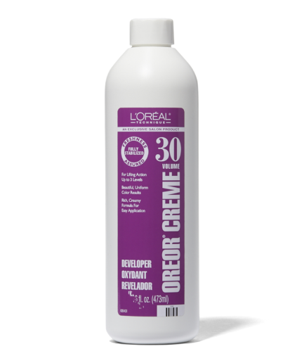 16 oz Oreor 30 Volume Creme Developer