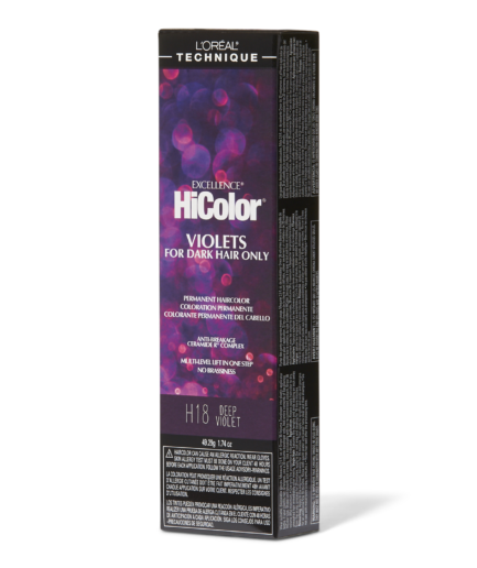 H18 Deep Violet Permanent Hair Color