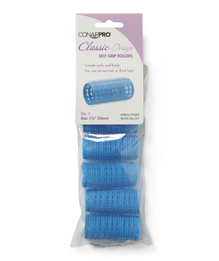 Classic Style 1-1/8 Inch Self Grip Rollers