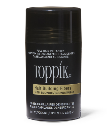 Medium Blonde Hair Building Fibers