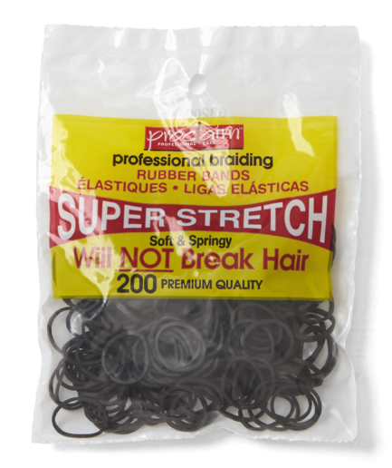 Rubber Bands Brown 200 Count