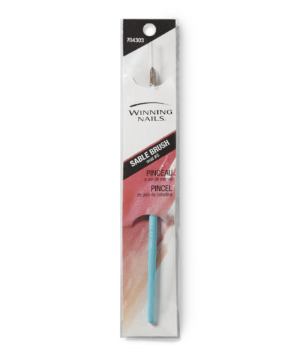 Oval #5 Sable Nail Brush