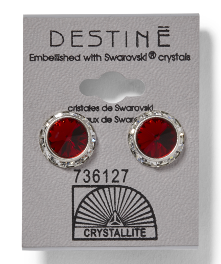 Destine Rivoli Earrings Light Siam