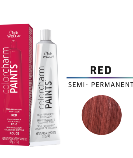 Paints Red Semi Permanent Hair Color
