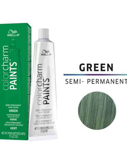 Paints Green Semi Permanent Hair Color