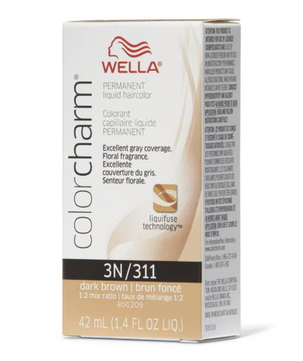 Dark Brown colorcharm Liquid Permanent Hair Color