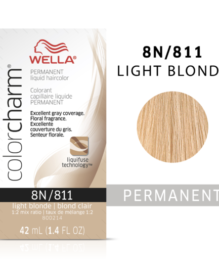 Light Blonde colorcharm Liquid Permanent Hair Color