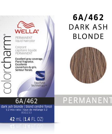 Dark Ash Blonde colorcharm Liquid Permanent Hair Color