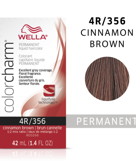 Cinnamon Brown colorcharm Liquid Permanent Hair Color
