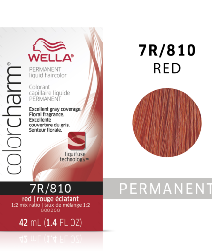 Red colorcharm Liquid Permanent Hair Color