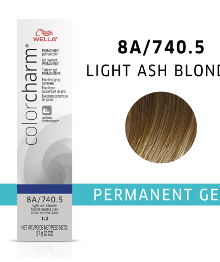 Light Ash Blonde colorcharm Gel Permanent Hair Color