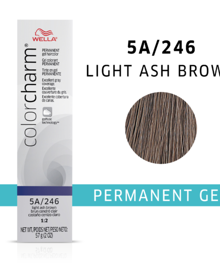 Light Ash Brown colorcharm Gel Permanent Liquid Hair Color