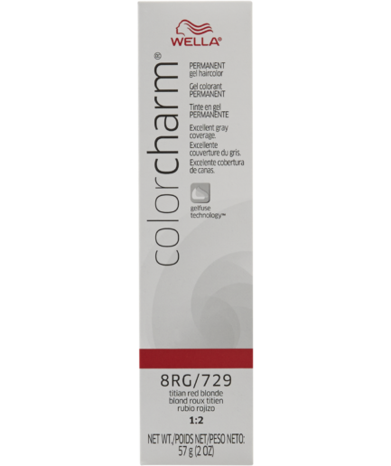 Titian Red Blonde colorcharm Gel Permanent Hair Color
