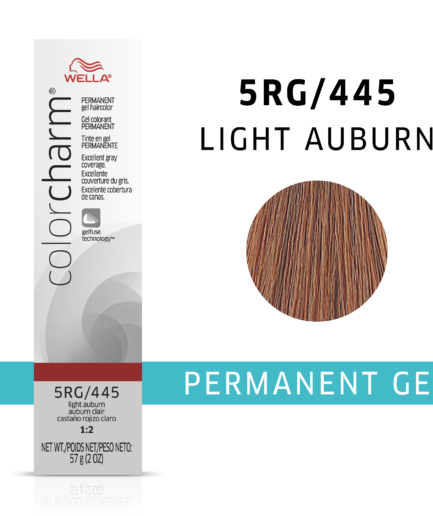 Light Auburn colorcharm Gel Permanent Hair Color