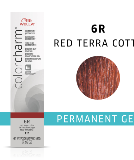 Red Terra Cotta colorcharm Gel Permanent Hair Color