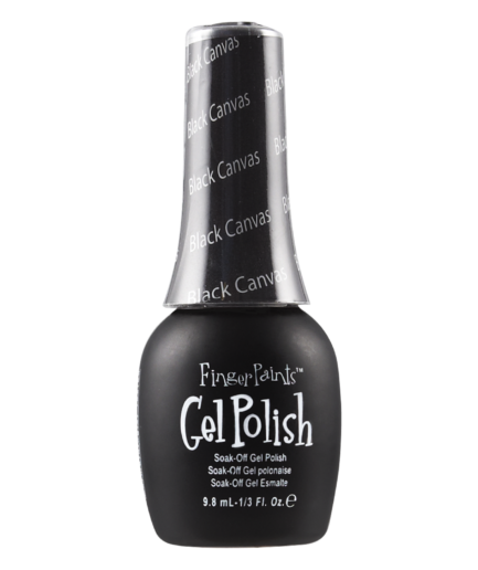 Black Canvas Gel Polish