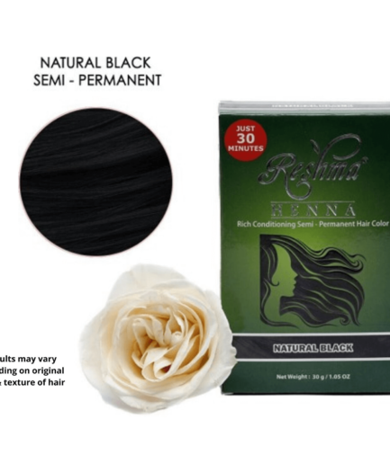 Natural Black Semi Permanent Color