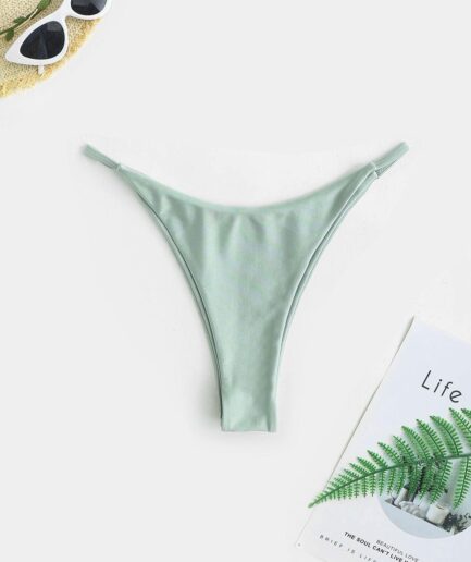 Shiny Bikini Bottom M Light green