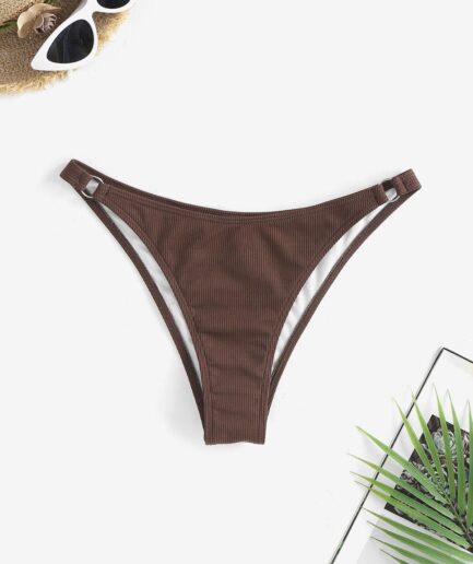 O-ring Bikini Bottom M Deep coffee