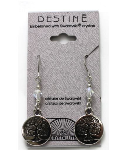 Destine Earring Tree of Life Dangle