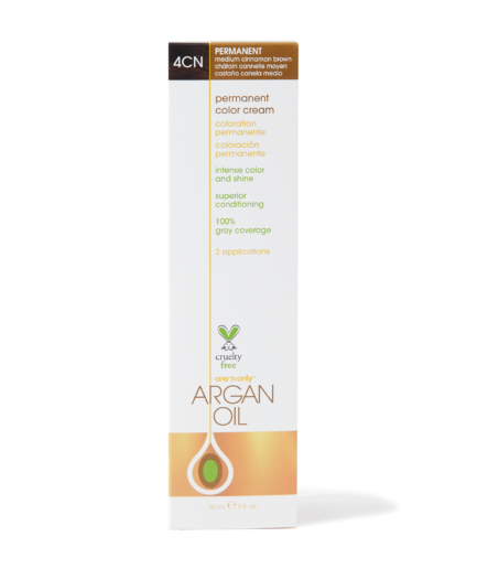 Argan Oil Permanent Color Cream 4CN Medium Cinnamon Brown