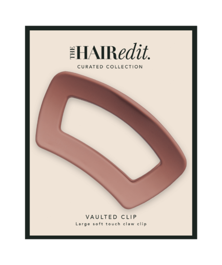 Vaulted Terracotta Claw Clip