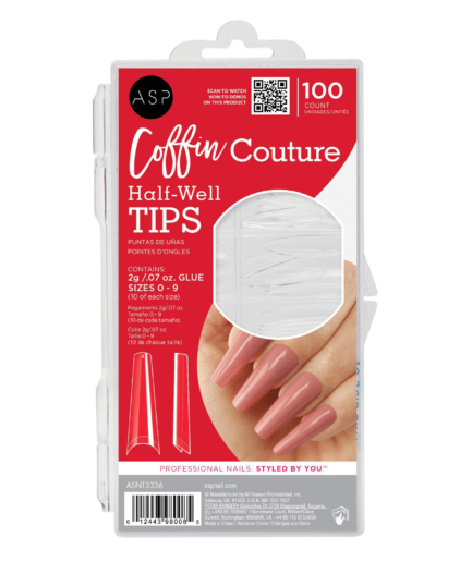 Coffin Couture Half Well Tips